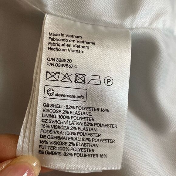 H&M checked blazer jacket size 6 - Picture 10 of 12